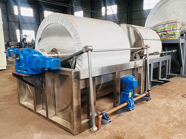 Kontinuerlig roterende vakuumfilter