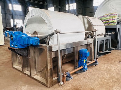 Kontinuerlig roterende vakuumfilter