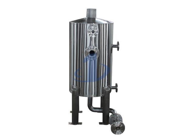 Kjølevannsbeholder for vakuumtrommelfilter