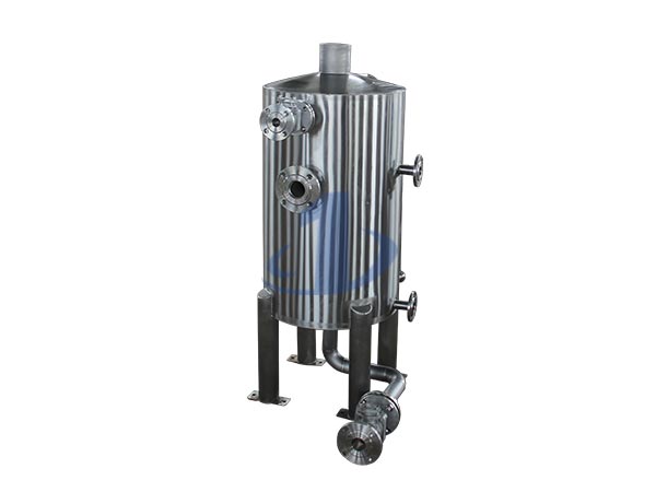 Kjølevannsbeholder for vakuumtrommelfilter