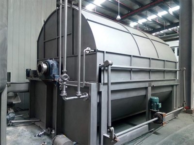 Precoat utladning Rotary vakuumtrommel filter