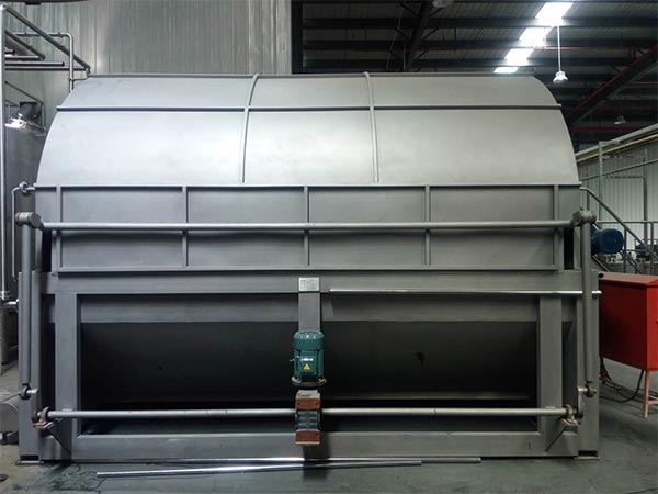 Precoat utladning Rotary vakuumtrommel filter